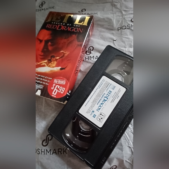 Jet Li: Legend Of The Red Dragon VHS tape - Picture 3 of 3